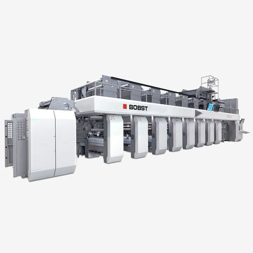 Máquina de impressão por rotogravura - RS 6002 - BOBST - para papel / para embalagens / em cores