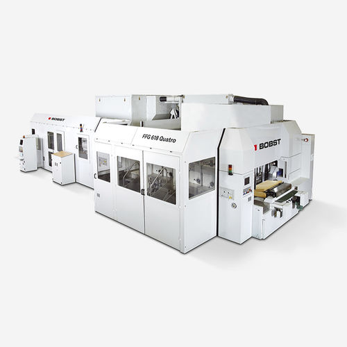 Linha de produção de papelão - FFG 618 Quatro - BOBST - automática / de alta velocidade