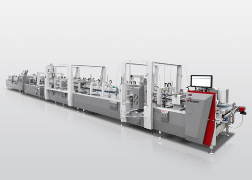 Máquina dobradeira de papelão - EXPERTFOLD series - BOBST - para papel / automática / de precisão
