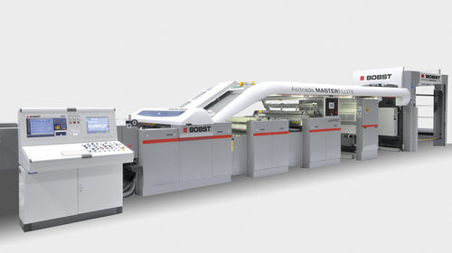Máquina de laminar a vácuo - MASTERFLUTE - BOBST - em linha