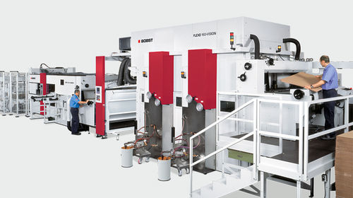 Impressora flexográfica stack - FLEXO 160-VISION - BOBST - de 8 cores / de 6 cores / para papel