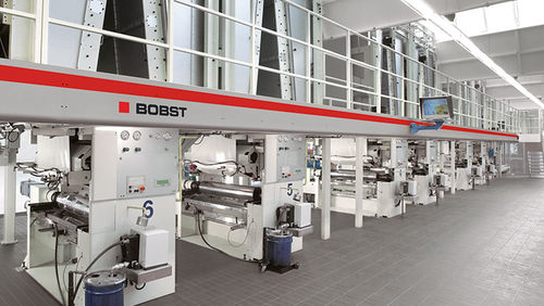 Máquina de impressão por rotogravura - GP 500L - BOBST - para etiquetas / em cores / de alta velocidade
