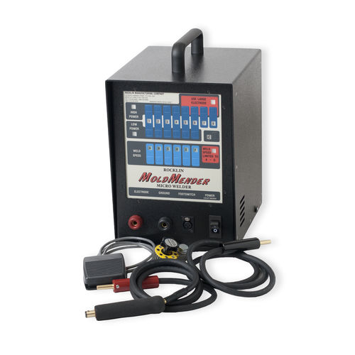Micro-soldadora por resistência elétrica - MoldMender 912 / 912E - Rocklin Manufacturing - para reparo de moldes e matrizes