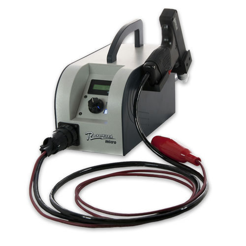 Máquina de deposição eletrostática - Rocklinizer micro - Rocklin Manufacturing - de carboneto
