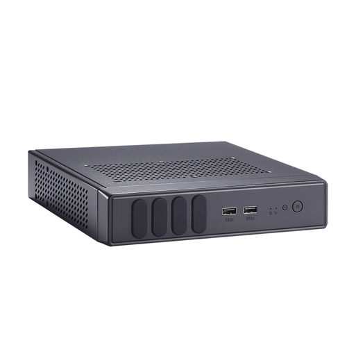Gabinete de PC embutido - ECM550 - AXIOMTEK - industrial / para placa-mãe mini-ITX