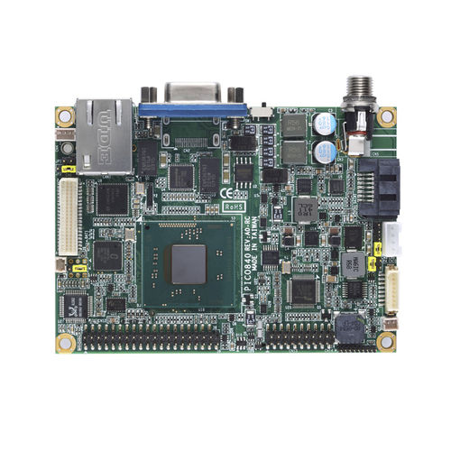 Placa-mãe Pico-ITX - PICO842 - AXIOMTEK - Intel® Celeron® / Intel® / DDR3