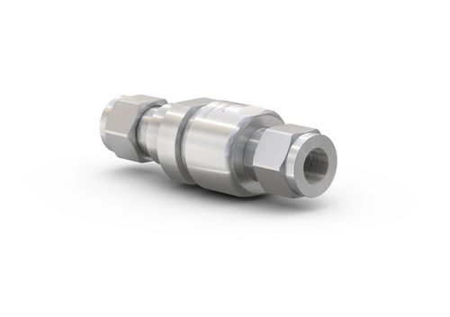 Válvula de retenção para GNC - TVR1 CNG - WEH GmbH Verbindungstechnik - para posto de abastecimento / para carros / em aço inoxidável
