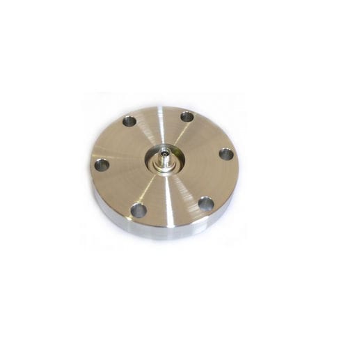 Conexão passa-muro para cabo coaxial - 242-SMAD50-C40 - Allectra.com - para cabo de alta frequência / para flange / de vácuo