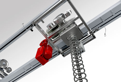 Manipulador montado em trilho aéreo - Quick-Lift Driven 125i - Binar Handling AB - com servoacionamento / de elevação / de produção