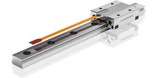 Guia linear de rolos - MINISCALE PLUS - SCHNEEBERGER AG Linear Technology - de precisão / com sistema de medição integrado