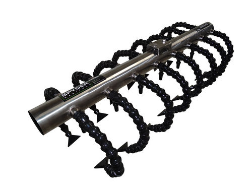 Distribuidor manifold multivias - Spyder x 16 - Paxton Products - em aço inoxidável / para operações de sopro e secagem / com bocal