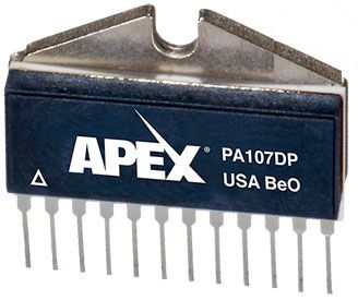 Amplificador de potência - PA107  - Apex Precision Product - operacional / de alta velocidade / de alta corrente