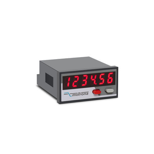 Indicador de velocidade - DX020 Mini - motrona - de frequência / de 6 dígitos / com display LED