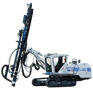 Perfuratriz multifuncional - HCR1200-EDⅡ - Furukawa Rock Drill - de esteiras / com martelo de fundo de furo / hidráulica