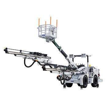 Jumbo de perfuração para túneis - JTH2100A - Furukawa Rock Drill - de dois braços