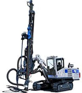 Perfuratriz multifuncional - HCR1200-DSⅢ - Furukawa Rock Drill - de esteiras / com martelo de topo / hidráulica