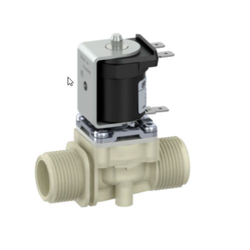 Válvula solenoide servo-assistida - 01.013.127 - A. u. K. Müller - de 2 vias / NF / NO