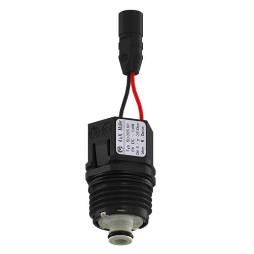Válvula solenoide servo-assistida - 50.005.101 bi - A. u. K. Müller - de 2 vias / para água / compacta