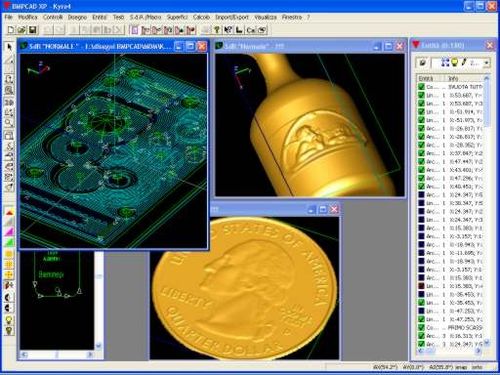 Software de CAD/CAM - BIEMMEPI SISTEMI - de gravação