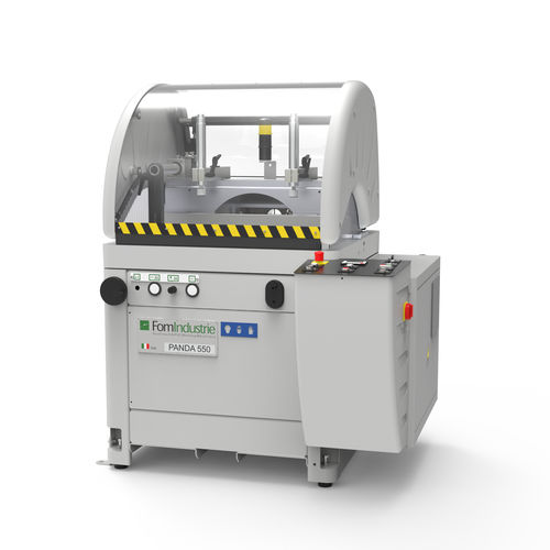 Serra circular - PANDA 550 - Fom Industrie Aluminium Working Machinery - para alumínio / para perfis / automática