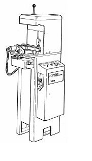 Máquina de furação CNC - TEBE - Fom Industrie Aluminium Working Machinery - eletropneumática