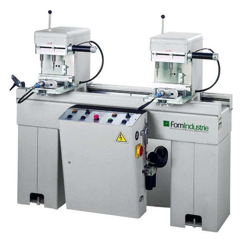 Máquina de furação eletropneumática - PEGASO 2 - Fom Industrie Aluminium Working Machinery - para perfis / de duas cabeças