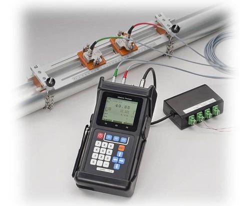 Medidor de vazão ultrassônico - UPF series - Valcom - volumétrico / para líquidos / clamp-on