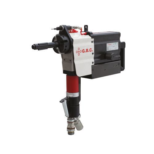 Chanfradeira pneumática - MINI AUTO COMPACT - G.B.C. INDUSTRIAL TOOLS - portátil / para extremidades de tubos / automática