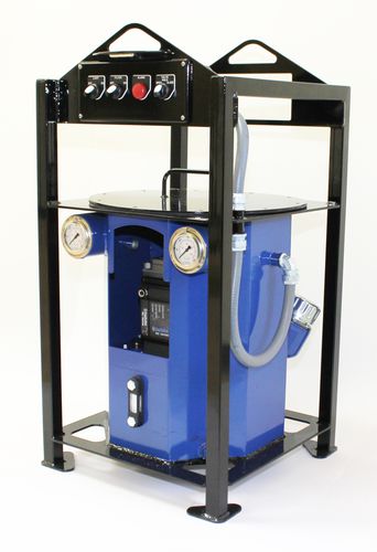 Unidade hidráulica com motor elétrico - HPU-DHS - DeZURIK - compacta / portátil