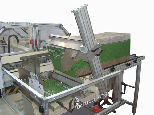 Alimentador de esteira - ACF99 - Bortolin Kemo - para máquina embaladora / automático / compacto