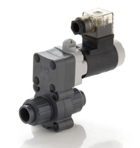Válvula solenoide de ação direta - S12FV series - FIP - Formatura Iniezione Polimeri - de 2 vias / NF / para água