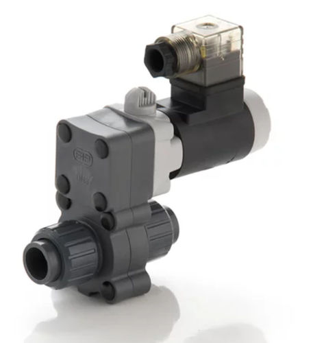 Válvula solenoide de ação direta - S12IV series - FIP - Formatura Iniezione Polimeri - de 2 vias / normalmente fechada / para água