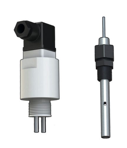 Sensor de condutividade para água - C100 series - FIP - Formatura Iniezione Polimeri - para a indústria alimentícia / com medição de temperatura