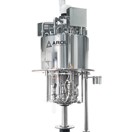 Tampadora rotativa - NEXT PK - AROL Closure systems - eletromagnética / asséptica / automática