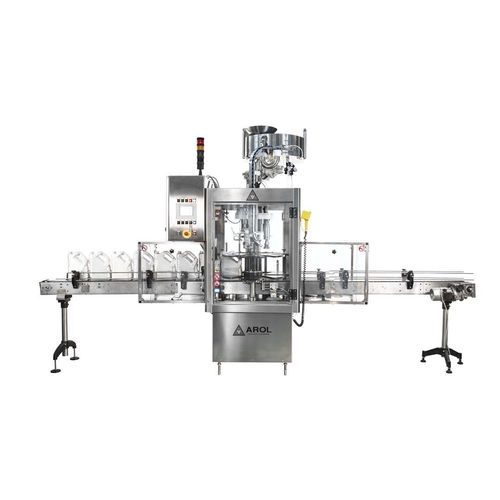 Tampadora eletromagnética - EAGLE VP - AROL Closure systems - com pinça / automática / motorizada