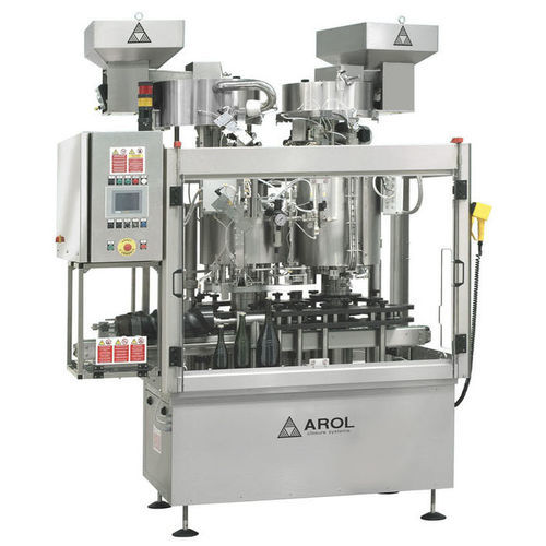 Tampadora rotativa - LA CHAMPENOISE - AROL Closure systems - multicabeça / cápsula / automática