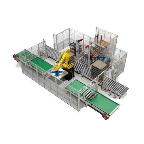 Despaletizadora camada por camada - RAD EC/FC SAGITTARIUS - CLEVERTECH - robótica / para a indústria de alimentos e bebidas / para latas vazias