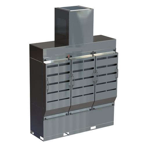 Unidade de filtragem com sifão - AZTech EB56 - Industrial Maid - de ar / de fumaça / HEPA