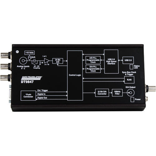 Analisador de sinal - DT9847 series - Measurement Computing - de monitoramento / de áudio / de harmônicos