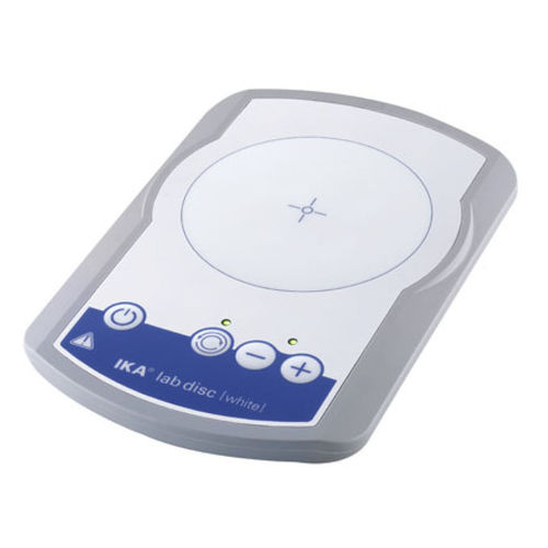 Agitador de laboratório magnético - lab disc white - IKA - analógico / para béqueres / compacto