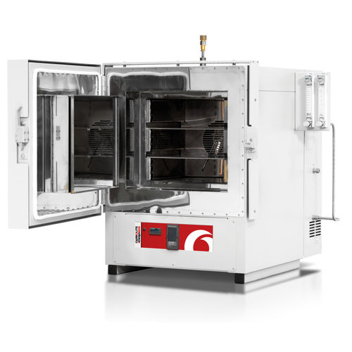 Forno de câmara - HTMA series - Carbolite Gero - para tratamento térmico / a gás / sob gás inerte