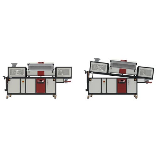 Estufa tubular - TSR series - Carbolite Gero - rotativa / para tratamento térmico / térmica