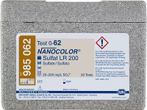 Analisador de enxofre - NANOCOLOR® Sulfate LR 200 - MACHEREY-NAGEL - de turbidez / portátil / fotométrico