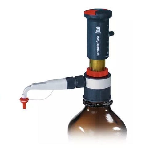 Dispensador de líquidos - seripettor® pro - BRAND - de meios de cultura / automático / para engarrafamento