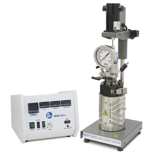 Reator de laboratório - Series 5500 HP Compact Reactors, 25-600 mL - Parr Instrument Company - de alta pressão