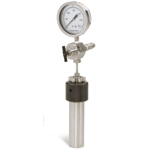 Tanque de alta pressão - Series 4740 High Pressure/High Temperature Pressure Vessels, - Parr Instrument Company - vertical