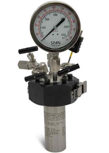 Tanque metálico - Series 4790 Pressure Vessel Systems, 25-100 mL - Parr Instrument Company - de alta pressão / vertical