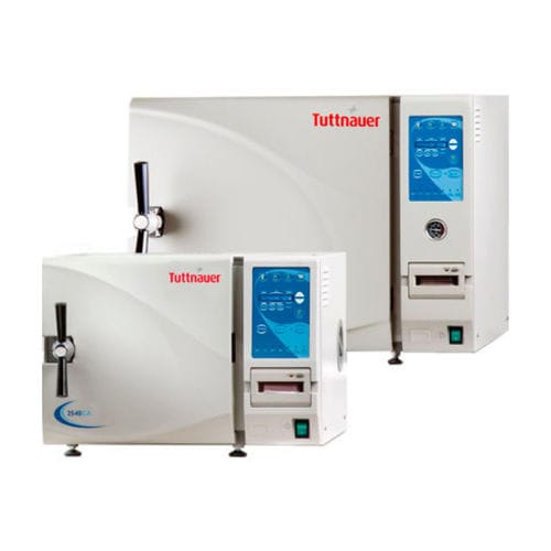 Autoclave de laboratório - E series - Tuttnauer - de grande capacidade / automática / compacta