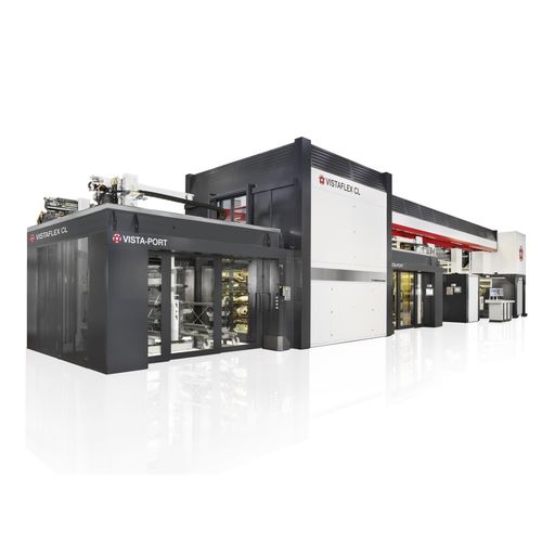 Impressora flexográfica em linha - VISTAFLEX - WINDMÖLLER & HÖLSCHER - de 8 cores / de 6 cores / para papel