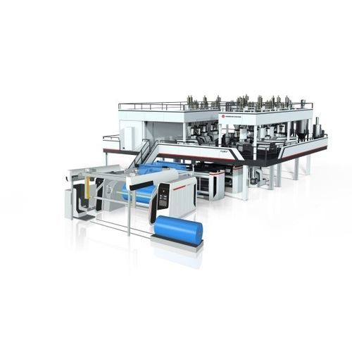 Linha de extrusão multicamadas - FILMEX II BARRIER - WINDMÖLLER & HÖLSCHER - de filmes planos / para produtos alimentares / para termoplásticos